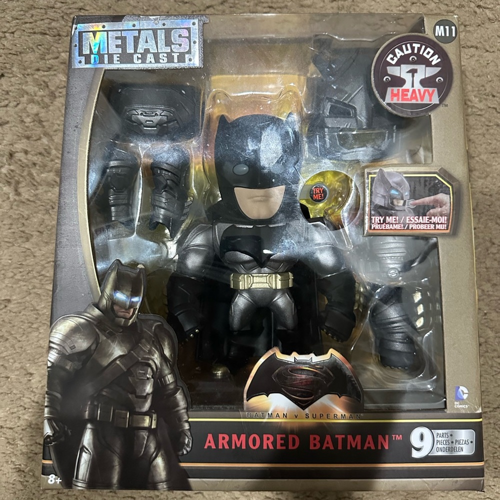 Armored Batman Kids Action Figure -‎ Black and Gold